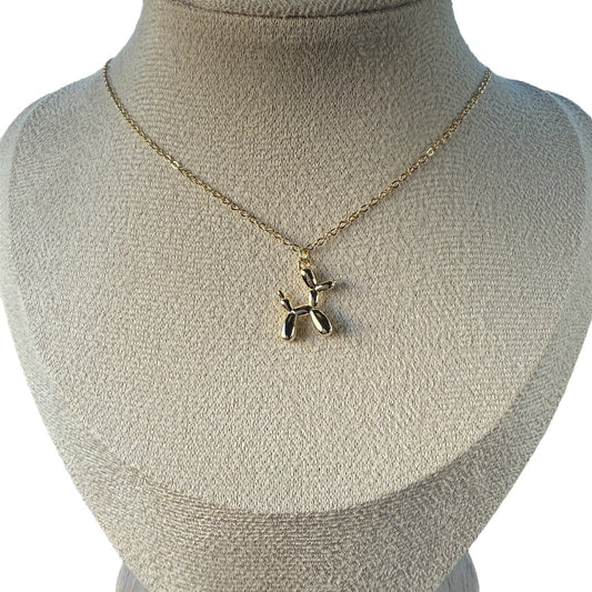 Balloon Dog Necklace Plata 925