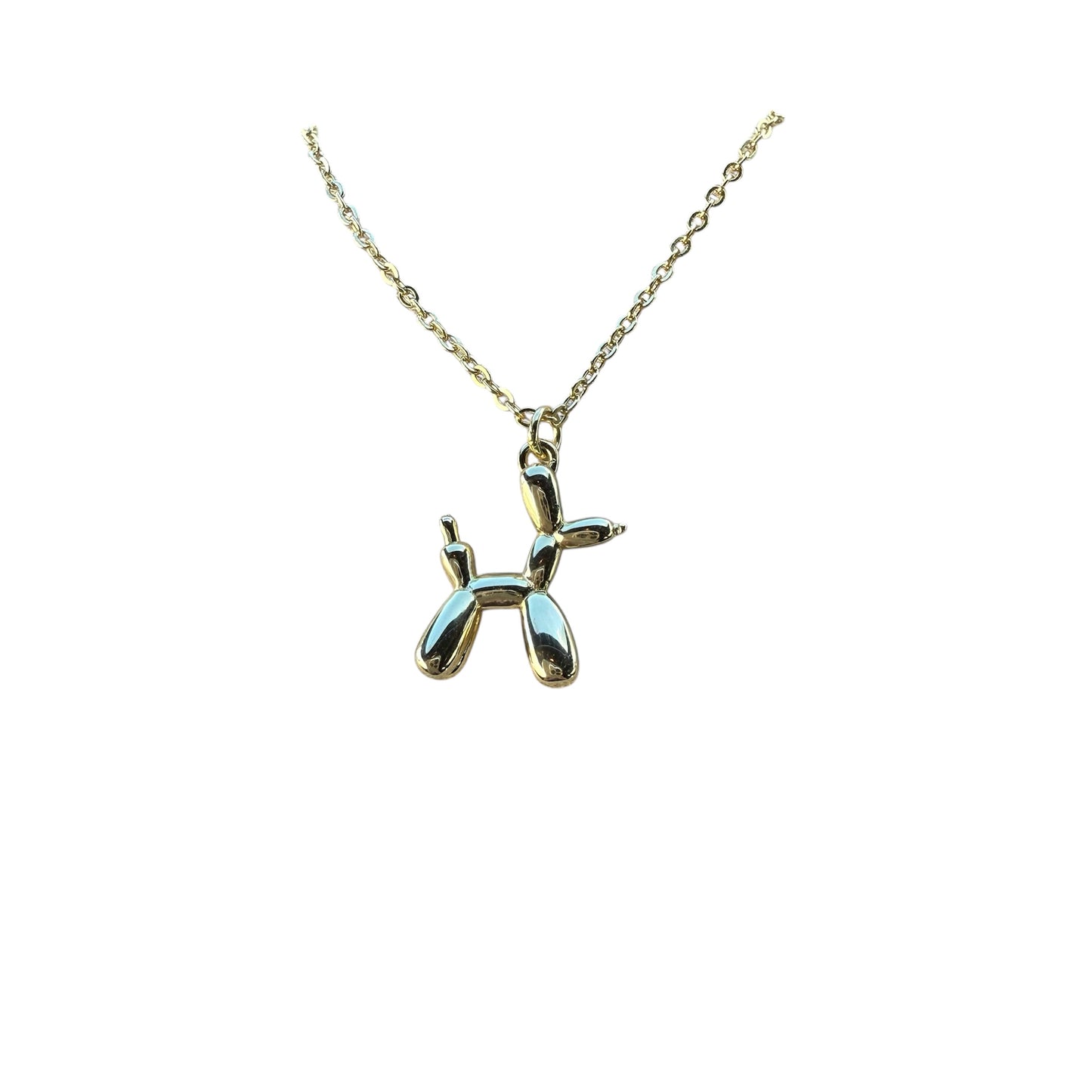 Balloon Dog Necklace Plata 925