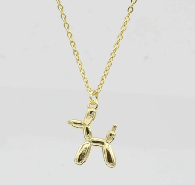 Balloon Dog Necklace